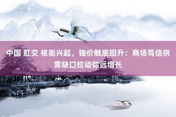 中国 肛交 核能兴起，铀价触底回升：商场笃信供需缺口拉动弥远增长